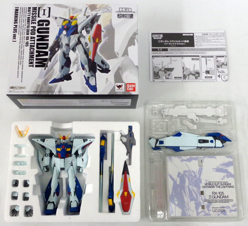 ROBOT魂 <SIDE MS> RX-105 Ξガンダム ミサイルポッド装備(マーキングプラスVer.) 「機動戦士ガンダム 閃光のハサウェイ」 魂ウェブ商店限定 ROBOT魂 <SIDE MS> RX-105 Ξガンダム ミサイルポッド装備(マーキングプラスVer.) 「機動戦士ガンダム 閃光のハサウェイ」 魂ウェブ商店限定