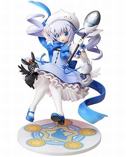 駿河屋 -<中古>魔法少女チノ 「ご注文はうさぎですか??」 1/7 PVC製