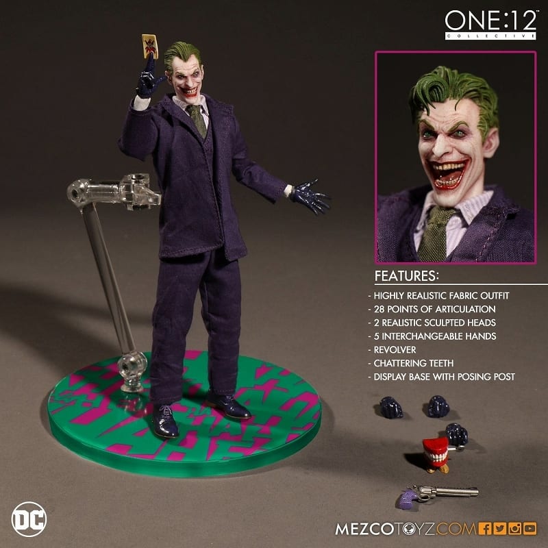 ジョーカー 「バットマン」 ワン12コレクティブ 1/12 アクションフィギュア ジョーカー 「バットマン」 ワン12コレクティブ 1/12 アクションフィギュア
