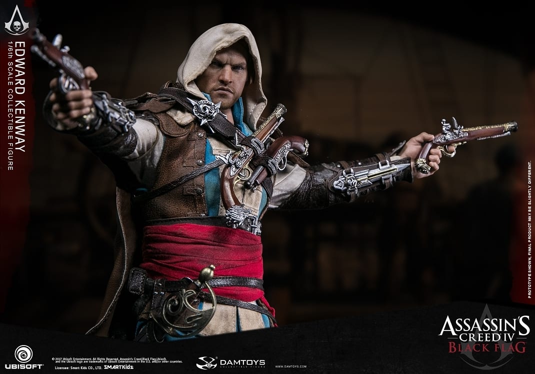 アサシンクリードシリーズ1エドワードKenwayアクションフィギュア Assassin's Creed Series 1 Edward Kenway Action Figure