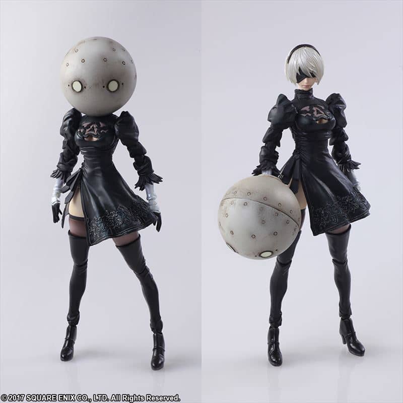 駿河屋 新品 中古 Bring Arts 2b 機械生命体セット 2体セット Nier Automata ニーア オートマタ フィギュア