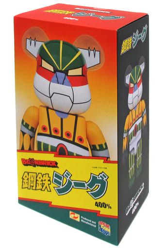 駿河屋 -<中古>BE@RBRICK-ベアブリック- 鋼鉄ジーグ 400% 「鋼鉄