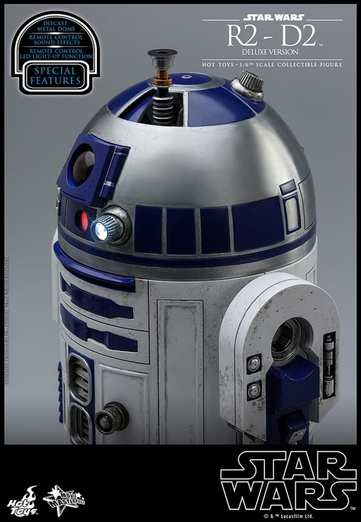 非常に良い）『スター・ウォーズ』1 6スケールフィギュア R2-D2