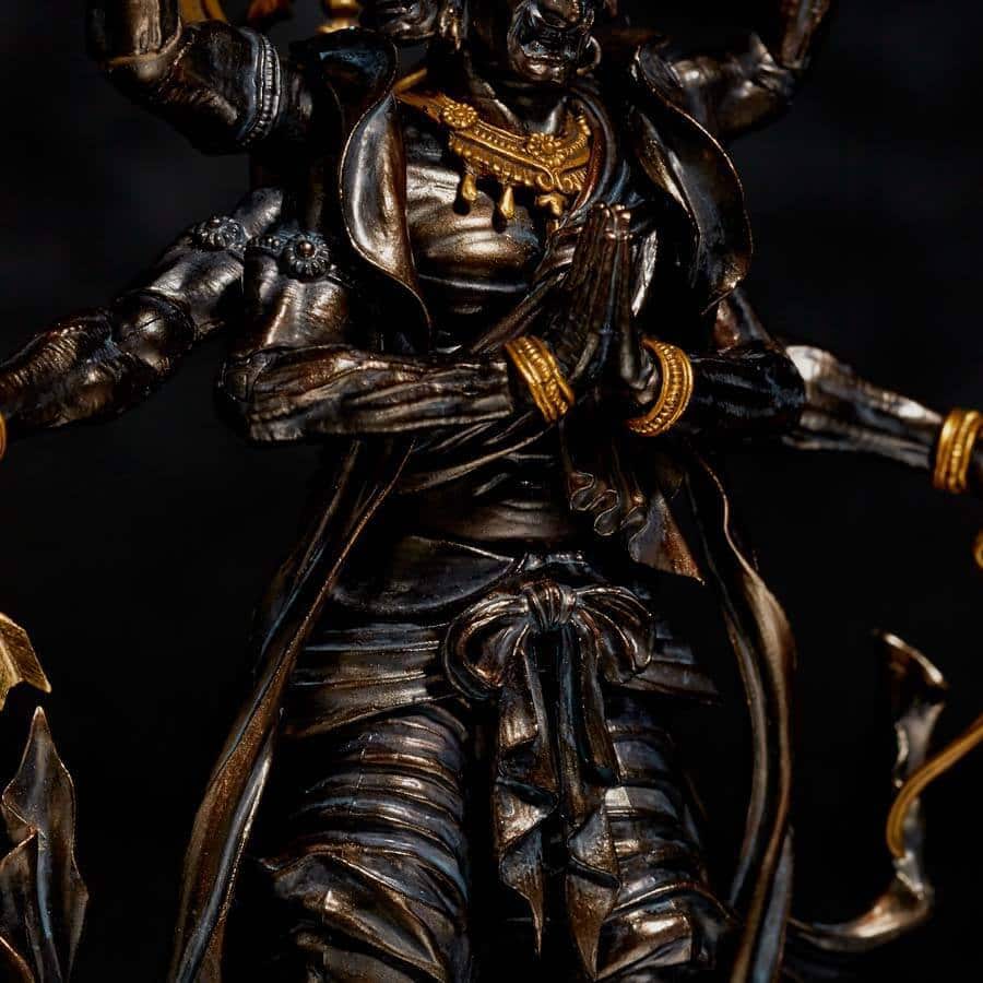 駿河屋 -<中古>KT Project KT-024 タケヤ式自在置物 阿修羅 黒銅版