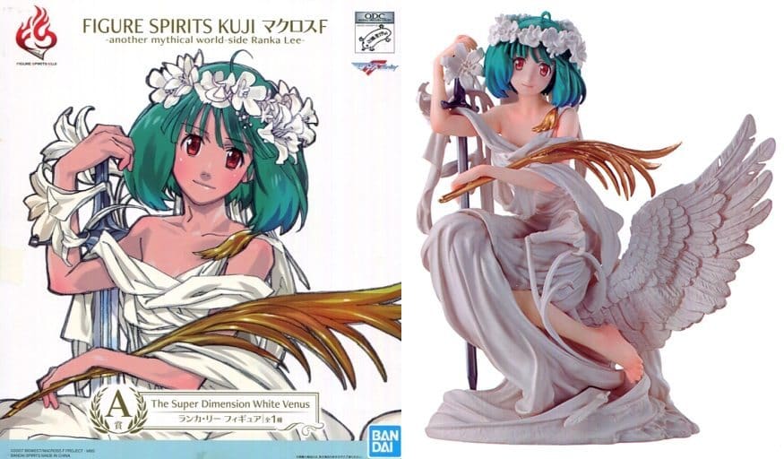 A賞 The Super Dimension White Venus ランカ・リー FIGURE SPIRITS KUJI マクロスF-another mythical world-side Ranka Lee- フィギュア プライズ バンダイスピリッツ