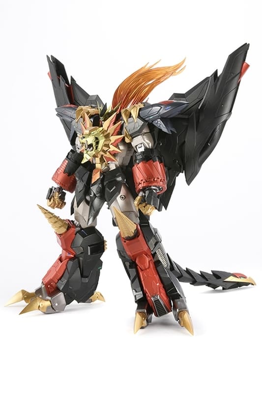台座キズ・汚れ有・中古品】AMAKUNI機神 ジェネシックガオガイガー