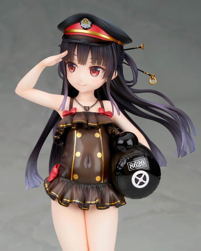 駿河屋 -<新品/中古>ハチロク 水着Ver. 「まいてつ pure station」 1/6
