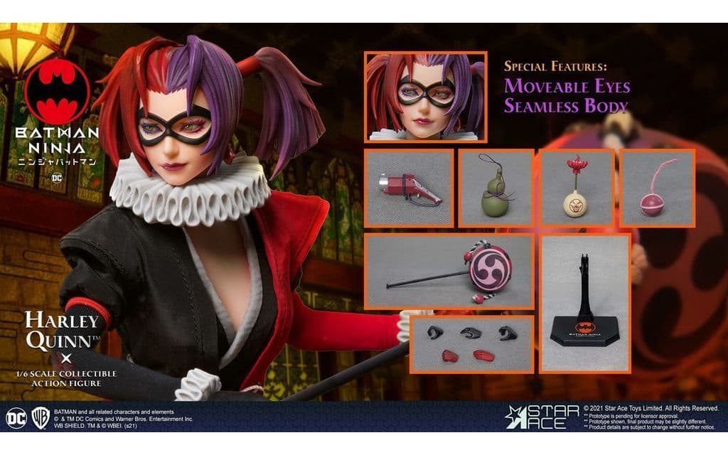 中古】 『ニンジャ・バットマン』ハーレイ・クイン DX版 1/6