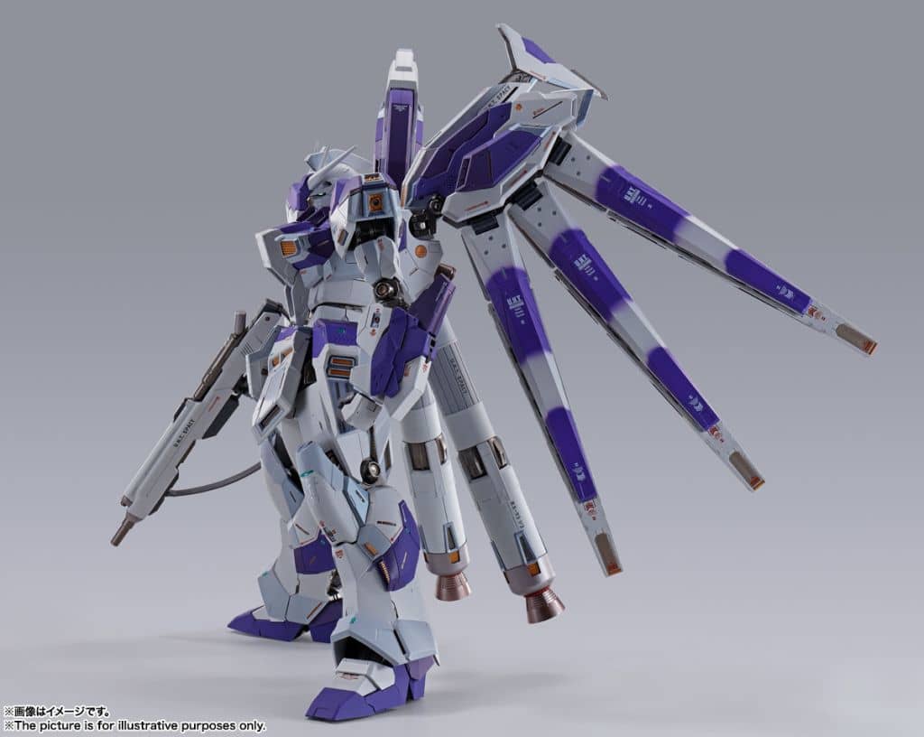 プラモデルMETAL BUILD Hi-νガンダム 機動戦士ガンダム 逆襲のシャア