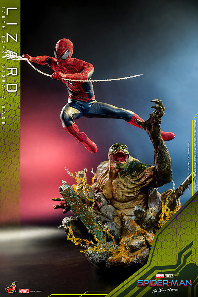 駿河屋 -<新品/中古>アメイジング・スパイダーマン&リザード(ジオラマ