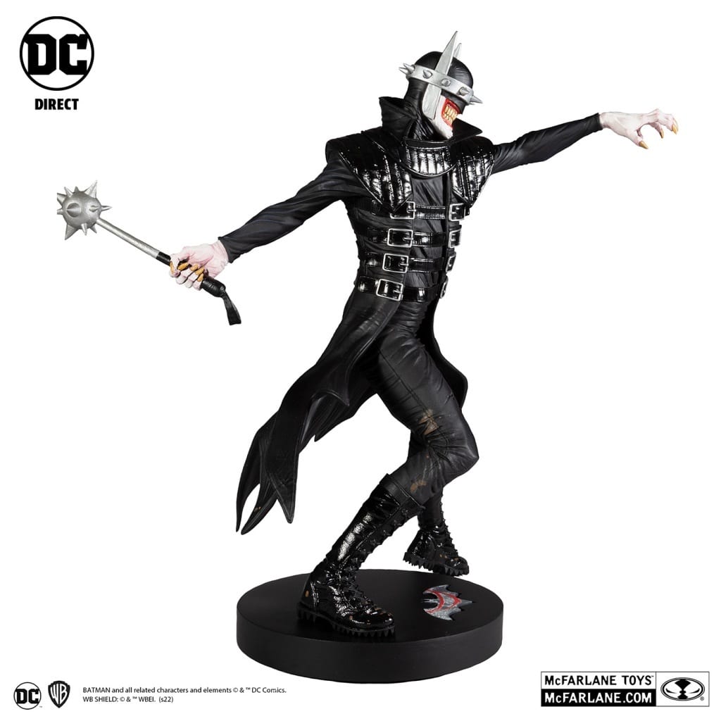 バットマン・フー・ラフズ By グレッグ・カプロ Dark Nights: Metal(ダークナイト・メタル) DCダイレクト デザイナーシリーズ 1/6 スタチュー 完成品 フィギュア マクファーレン・トイズ