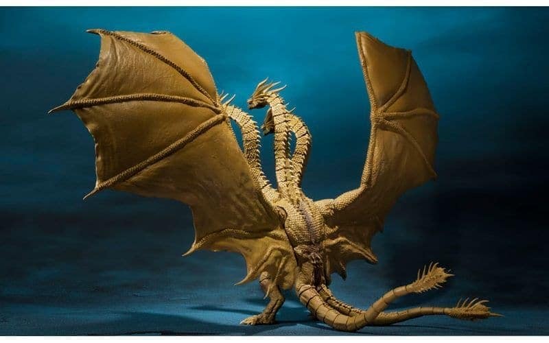 駿河屋 -<中古>[台座欠品/ランクB] S.H.MonsterArts キングギドラ(2019