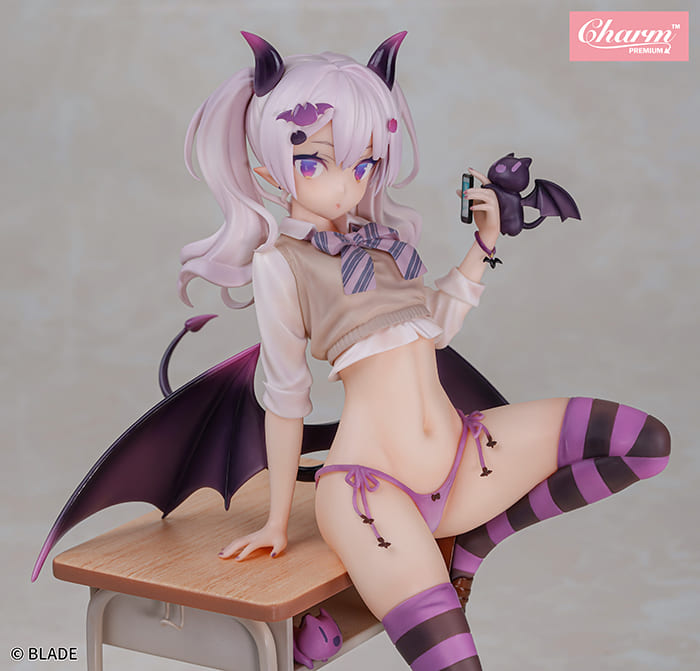 小悪魔ちゃん-萬魔にうむ- 1/6 PVC＆ABS製塗装済み完成品