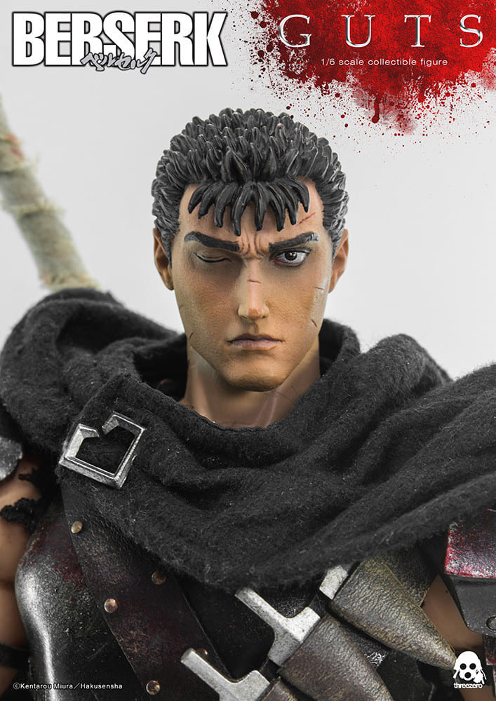 駿河屋 -<新品/中古>ガッツ(黒い剣士) 「ベルセルク」 1/6 アクション