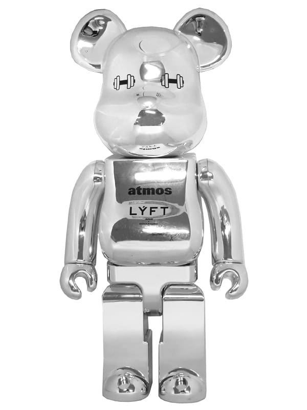 駿河屋 -<中古>[破損品] BE＠RBRICK-ベアブリック- atmos×LYFT 100 ...