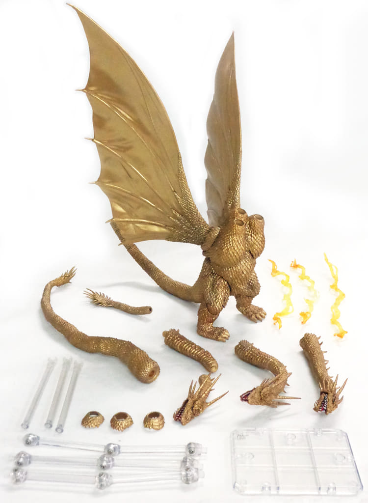 駿河屋 -<中古>[破損品/箱欠品] S.H.MonsterArts キングギドラ