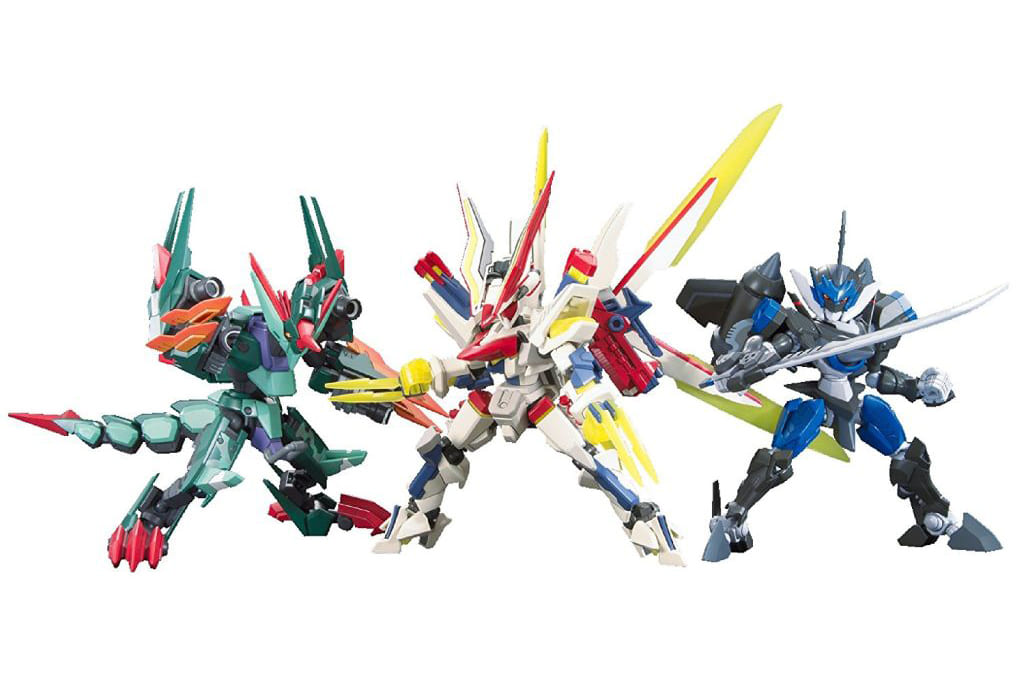 駿河屋 -<新品/中古>ジェノック第1小隊セット (LBX ドットブラス