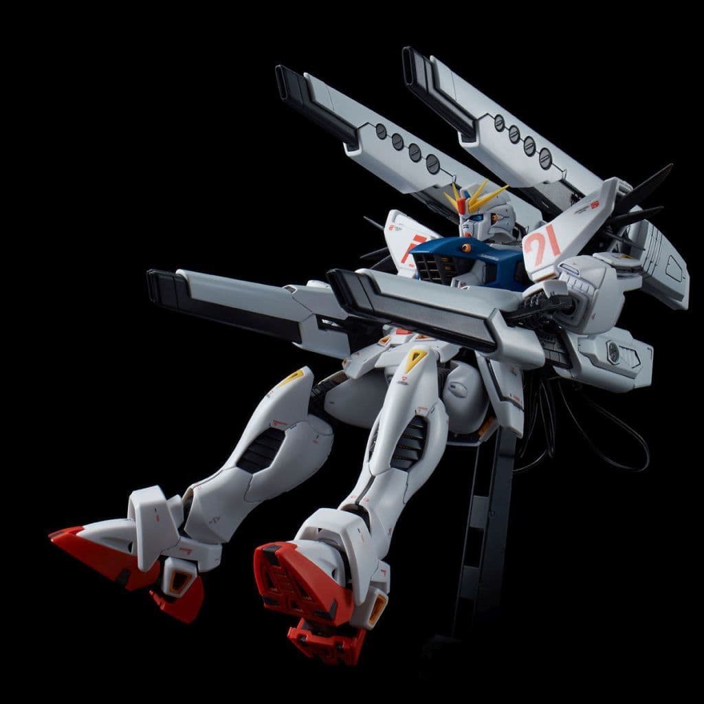 駿河屋 -<中古>1/100 MG F91 ガンダムF91 Ver.2.0 バックキャノン装着