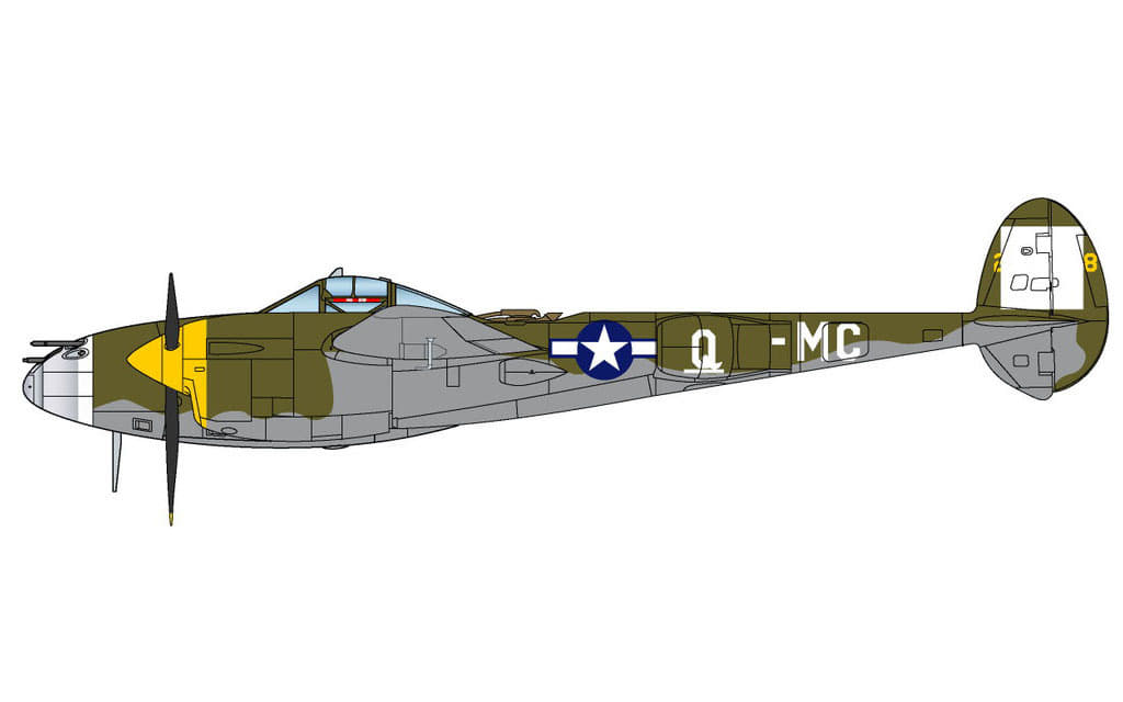 駿河屋 -<新品/中古>1/72 P-38J ライトニング “第8空軍” [AE-12