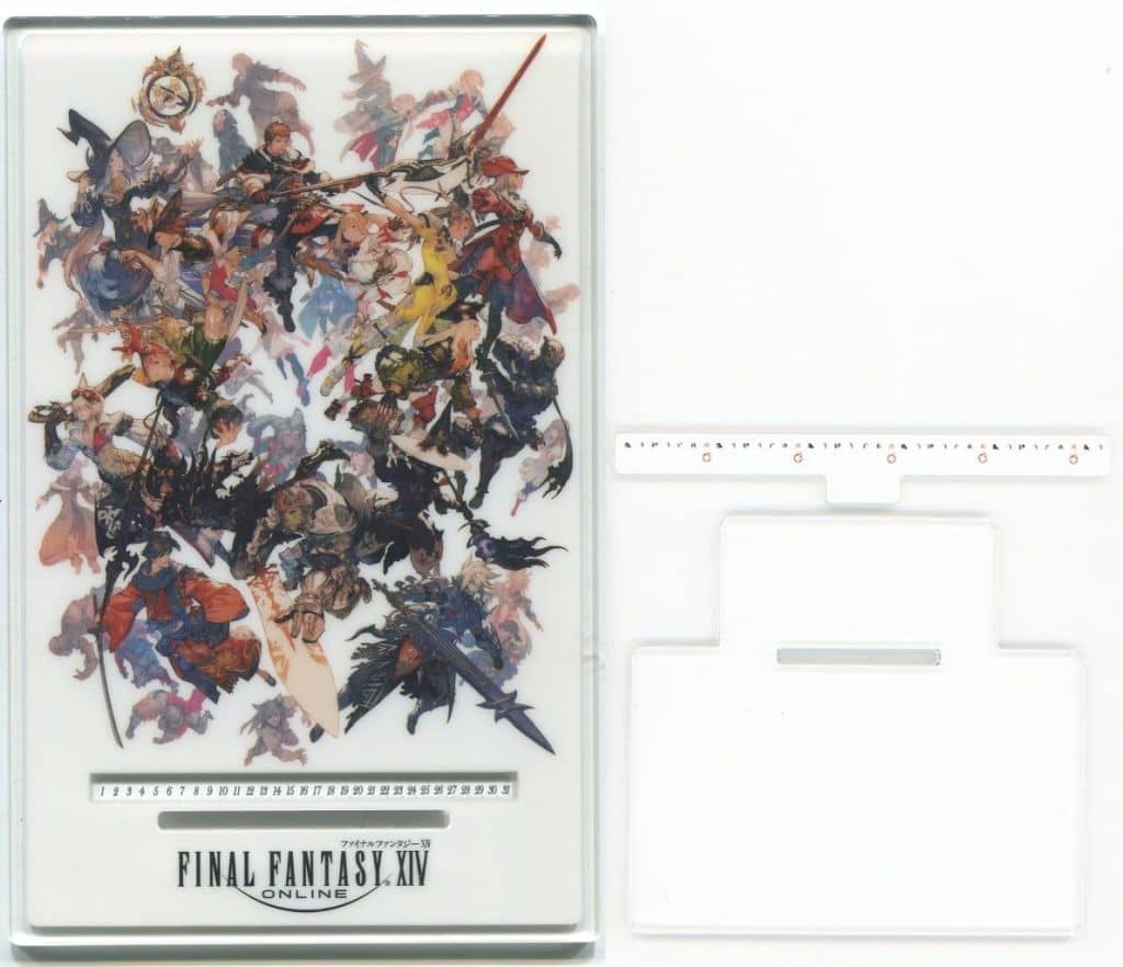 駿河屋 -<中古>ファイナルファンタジーXIV アクリルカレンダー アート