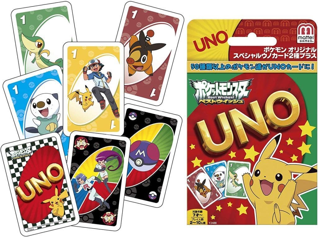 マテル ウノ ポケットモンスター UNO ポケモン新品海外版 熱販売