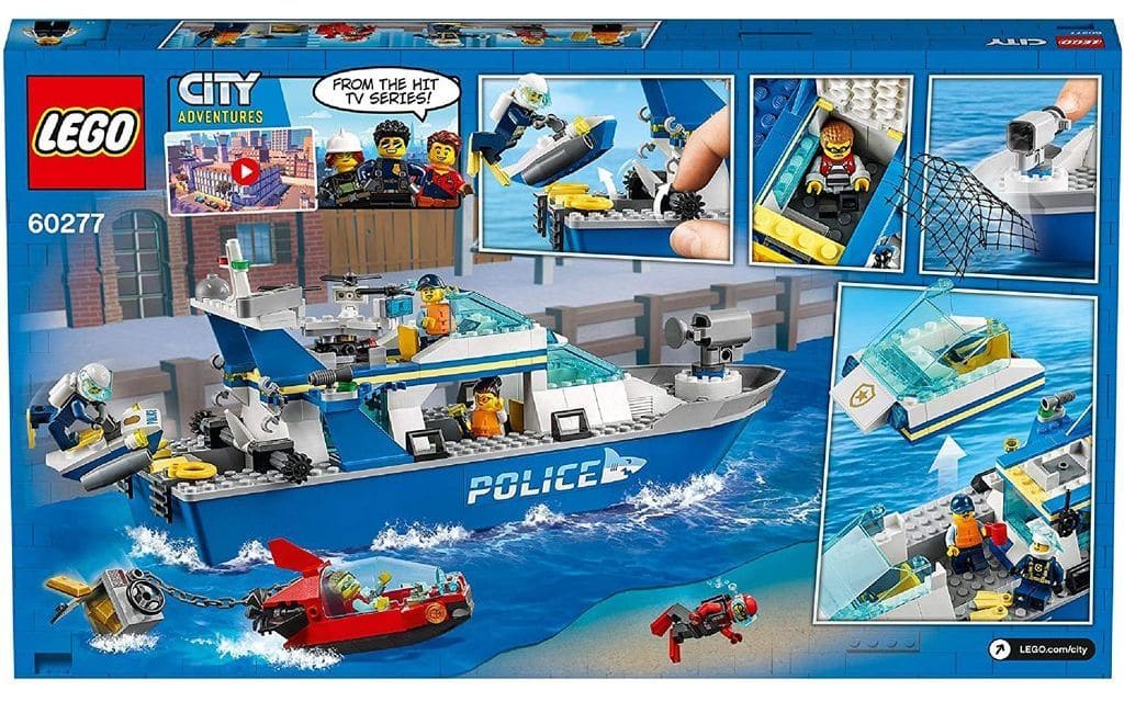 駿河屋 -<新品/中古>LEGO ポリスパトロールボート 「レゴ シティ
