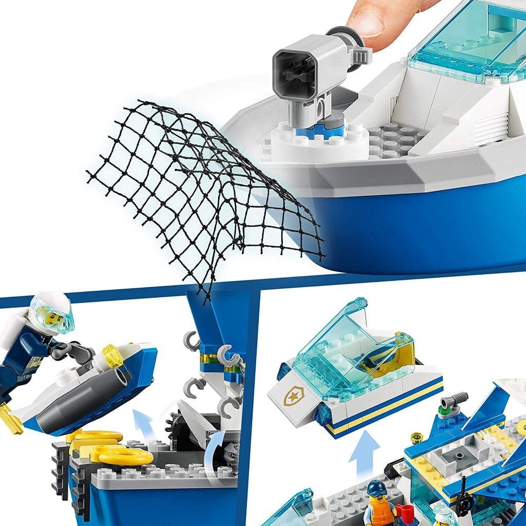 駿河屋 -<新品/中古>LEGO ポリスパトロールボート 「レゴ シティ
