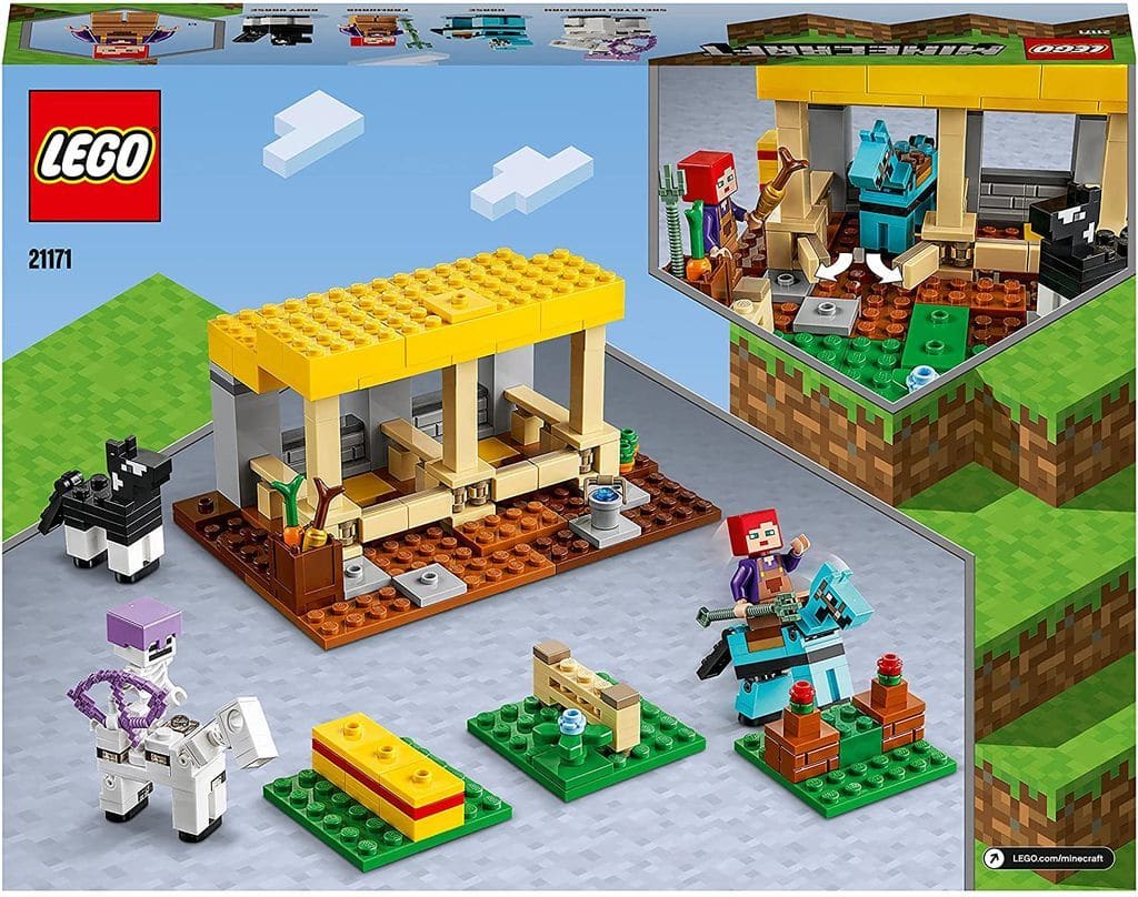 駿河屋 新品 中古 Lego 馬小屋 レゴ マインクラフト Lego