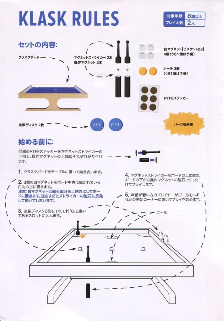 駿河屋 -<新品/中古>クラスク 多言語版 (Klask) [日本語訳付き