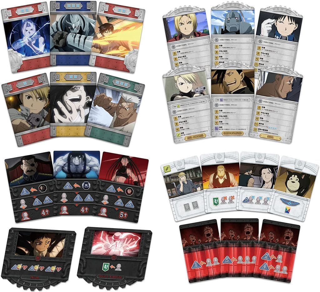 Fullmetal Alchemist Brotherhood: The Promised Day Board Game