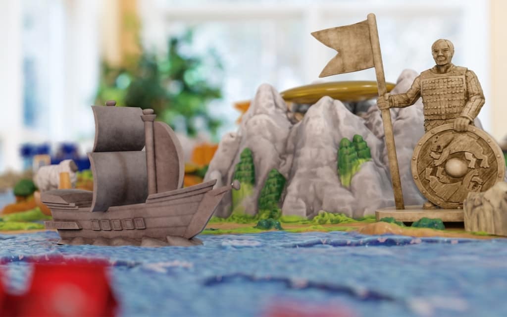 駿河屋 -<新品/中古>カタン3D: 拡張 - 航海者版 + 都市と騎士版