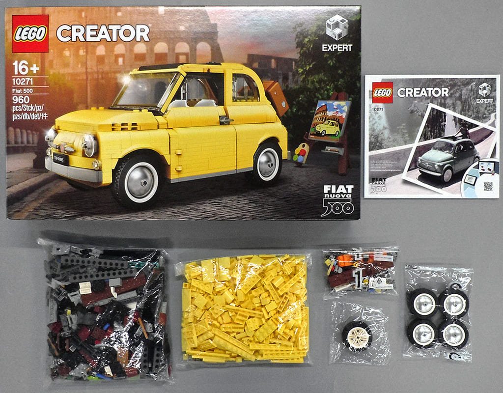 駿河屋 -<中古>[開封済み] LEGO フィアット 500 「レゴ クリエイター 