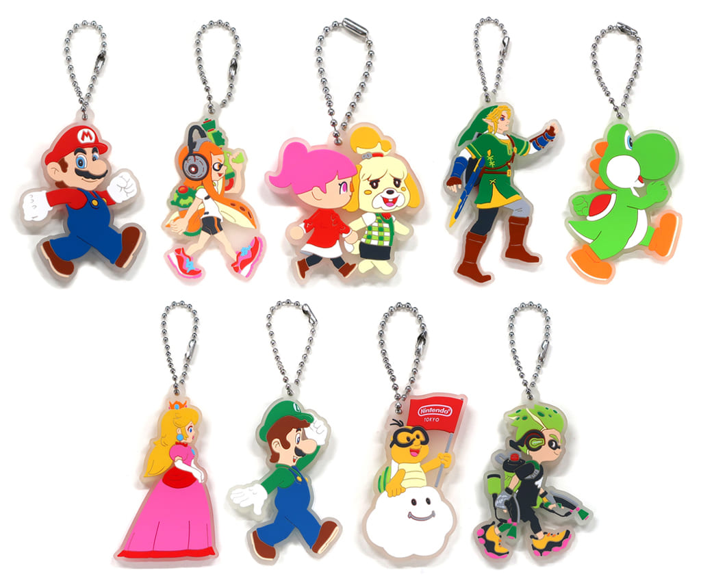 駿河屋 -<中古>全9種セット 「Nintendo TOKYO ラバーストラップ