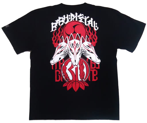 駿河屋 -<中古>BABYMETAL メギツネTシャツ ブラック Lサイズ（T