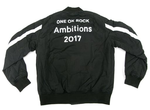 駿河屋 -<中古>ONE OK ROCK MA-1 ブラック Mサイズ 「ONE OK ROCK 2017