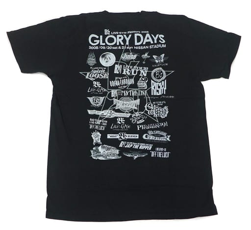 駿河屋 -<中古>B'z ツアーTシャツ ブラック Lサイズ 「B'z LIVE-GYM