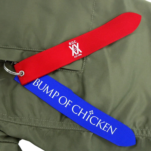 駿河屋 -<中古>BUMP OF CHICKEN 20TH ANNIV. MA-1 カーキ Lサイズ