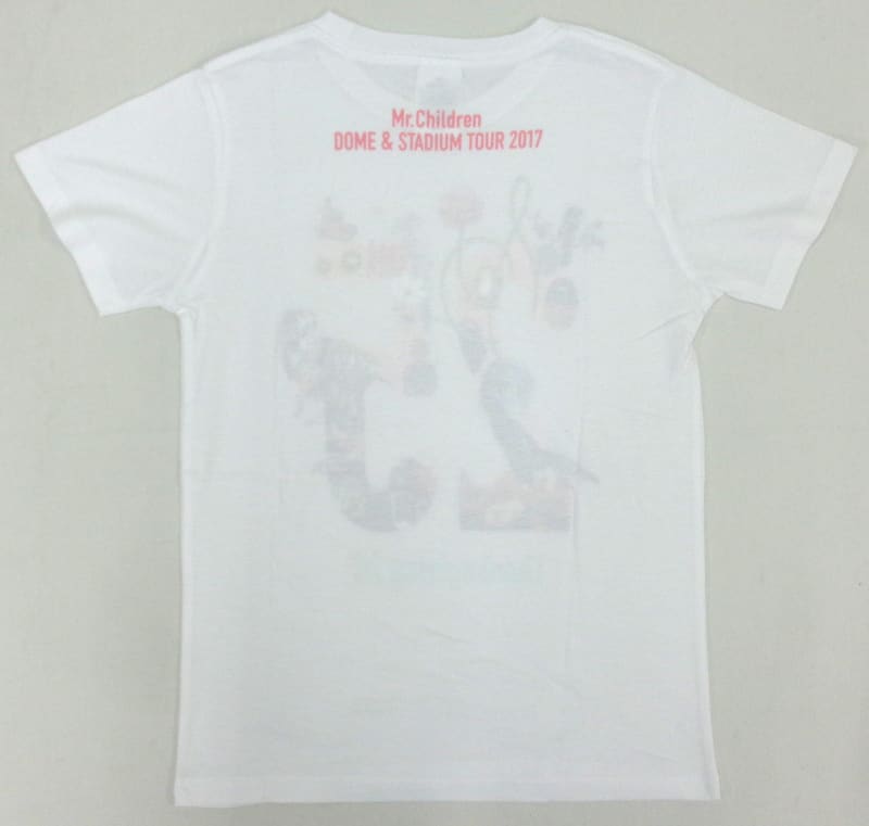 駿河屋 -<中古>Mr.Children 25周年Tシャツ ホワイト Sサイズ 「Mr