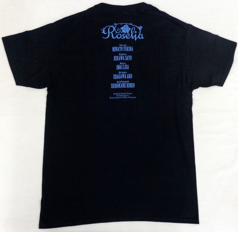 買取り実績 バンドリ! ヴィレヴァンコラボ Roselia Tシャツ その他