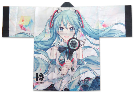 駿河屋 -<中古>初音ミク フルグラフィックLIVEハッピ ホワイト