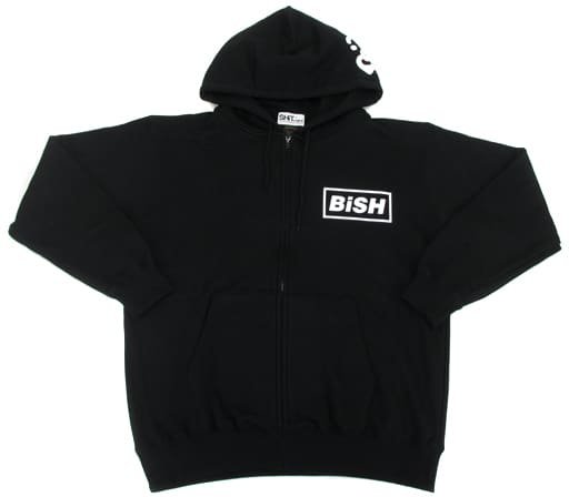 駿河屋 -<中古>BiSH ピクセルパーカー(プロミスザスター) ブラック XL 駿河屋 -<中古>BiSH ピクセルパーカー(プロミスザスター) ブラック XL