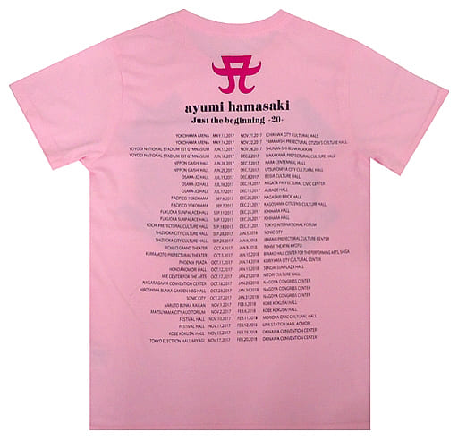 駿河屋 -<中古>浜崎あゆみ Tシャツ ピンク Sサイズ 「ayumi hamasaki