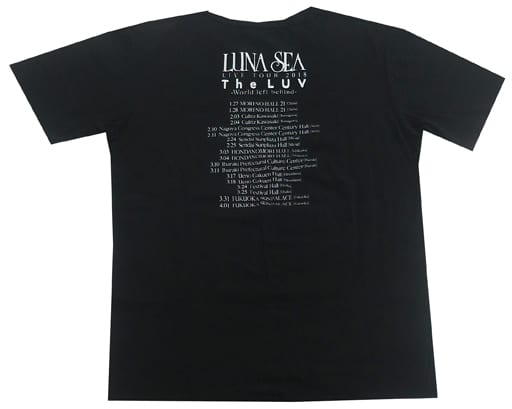 駿河屋 -<中古>LUNA SEA ツアーTシャツ ブラック XLサイズ 「LUNA SEA