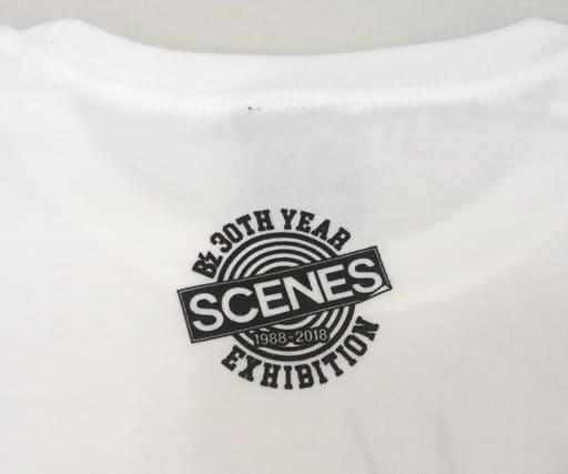 B’z×ディズニー TシャツA ホワイト Sサイズ 「B’z 30th Year Exhibition “SCENES” 1988-2018」  Special Editionグッズ