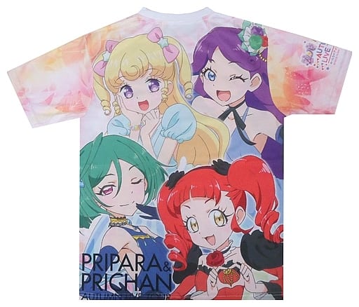 新品未開封 プリパラ i☆Ris コラボ フルグラフィック シャツ トートバッグ