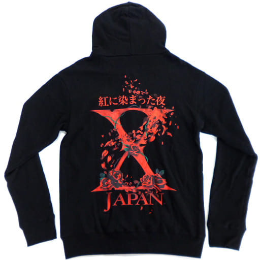 駿河屋 -<中古>X JAPAN パーカー ブラック フリーサイズ 「X JAPAN