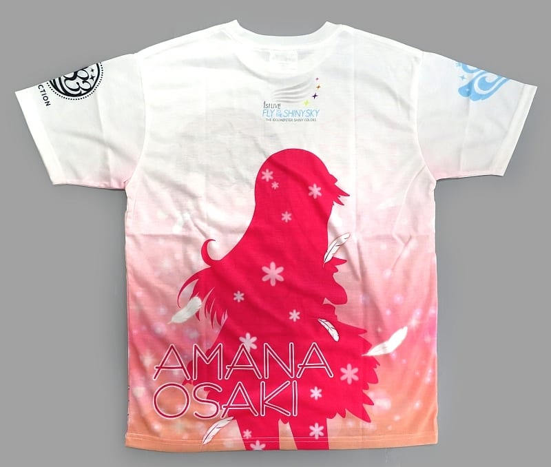 駿河屋 -<中古>大崎甘奈 公式フルグラフィックTシャツ ピンク Sサイズ