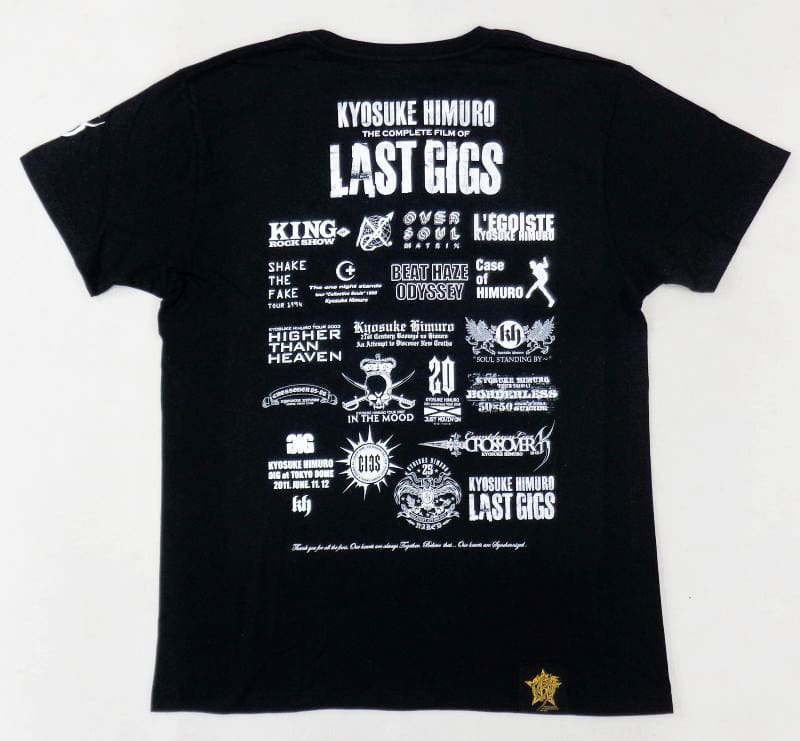 日本最大級 氷室京介 LAST 完全コレクション ご当地Tシャツ GIGS 日本最大級 氷室京介 LAST 完全コレクション ご当地Tシャツ GIGS