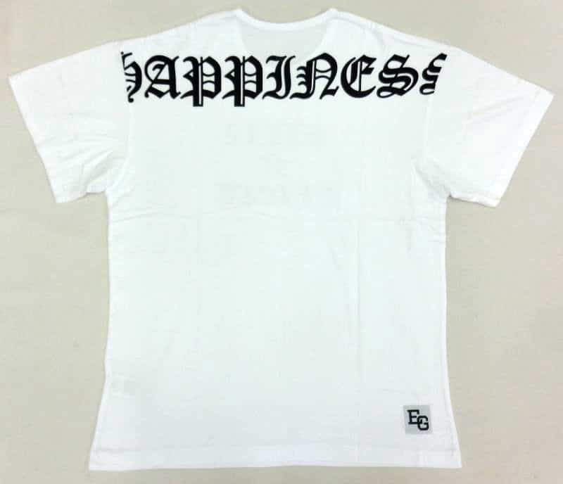 駿河屋 -<中古>Happiness T-Shirts(Tシャツ) ホワイト Lサイズ