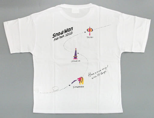 駿河屋 -<中古>Snow Man Tシャツ ホワイト 「Snow Man ASIA TOUR 2D.2D 駿河屋 -<中古>Snow Man Tシャツ ホワイト 「Snow Man ASIA TOUR 2D.2D